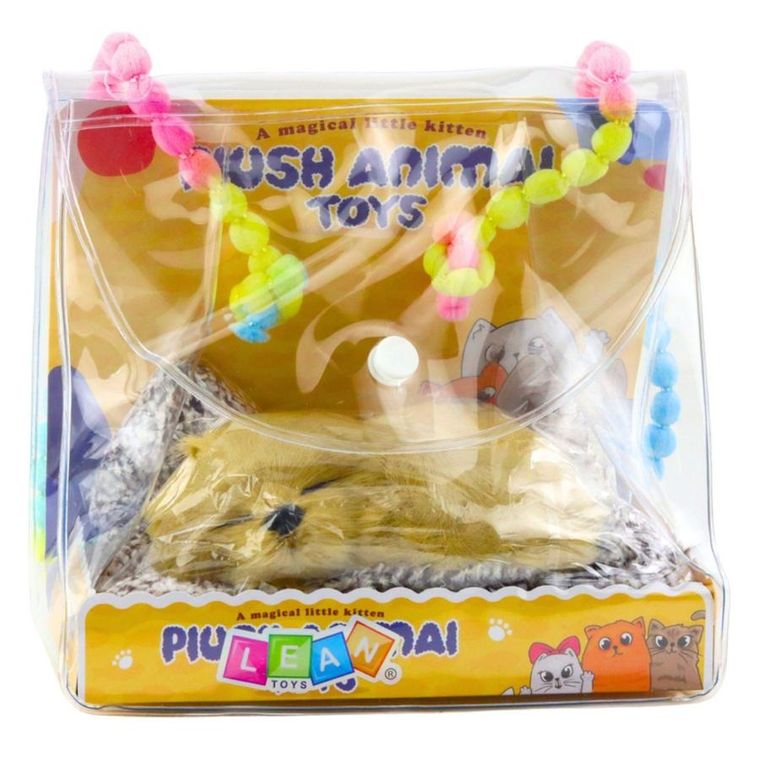 Lean Toys, śpiący labrador na poduszce, maskotka