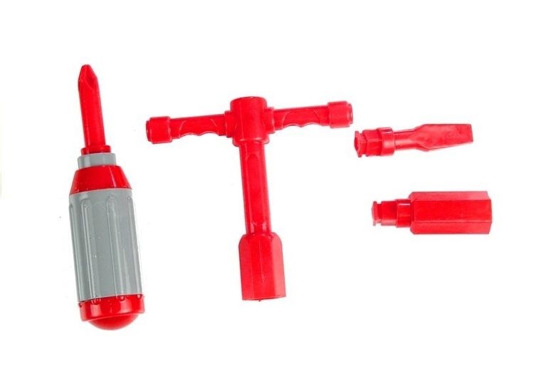 Lean Toys, wóz strażacki z narzędziami