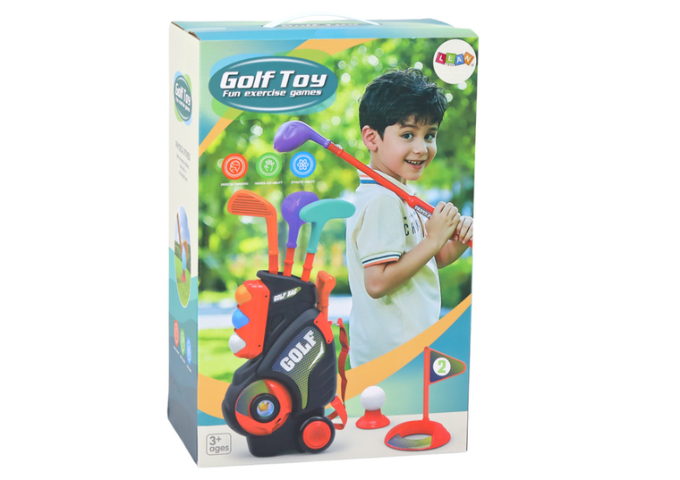 Lean Toys, zestaw do mini golfa