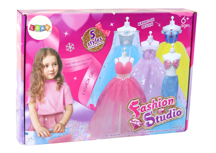 Lean Toys, zestaw do projektowania sukienek