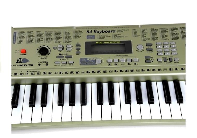Lean Toys, zestaw keyboard, organy, pianinko, mikrofon