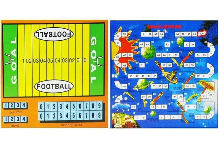 Lean Toys, zestaw magnetycznych gier rodzinnych 18w1