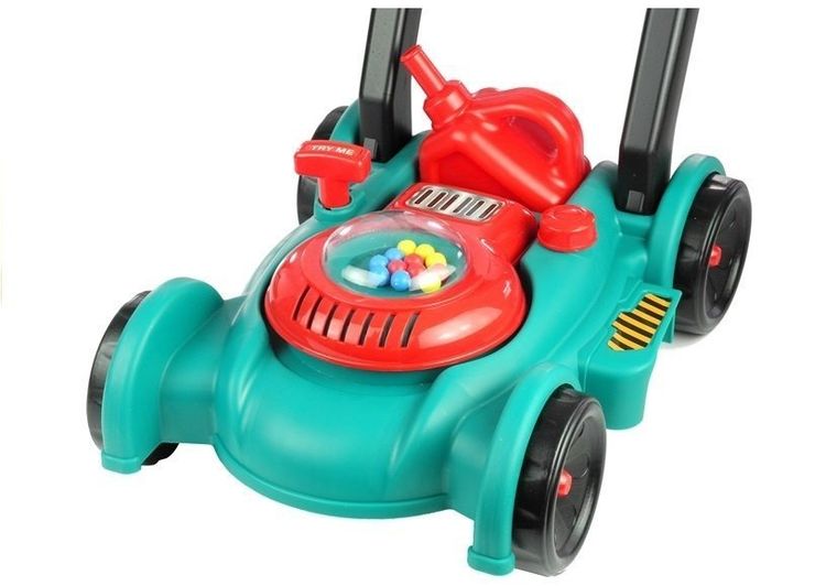 Lean Toys, zestaw ogrodnika, kosiarka z akcesoriami