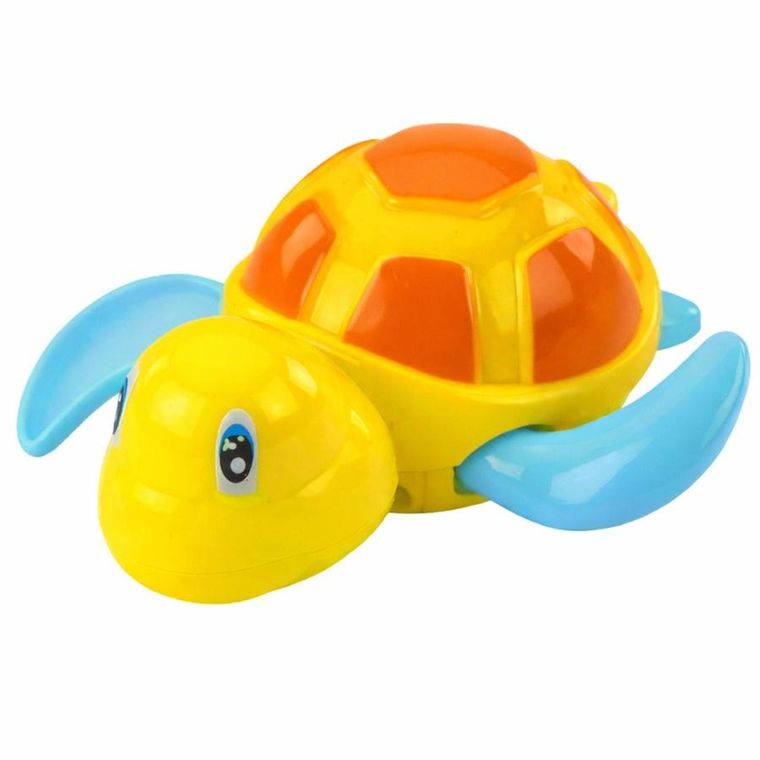 Lean Toys, żółw, nakręcana zabawka do kąpieli, 13 cm, 1 szt.