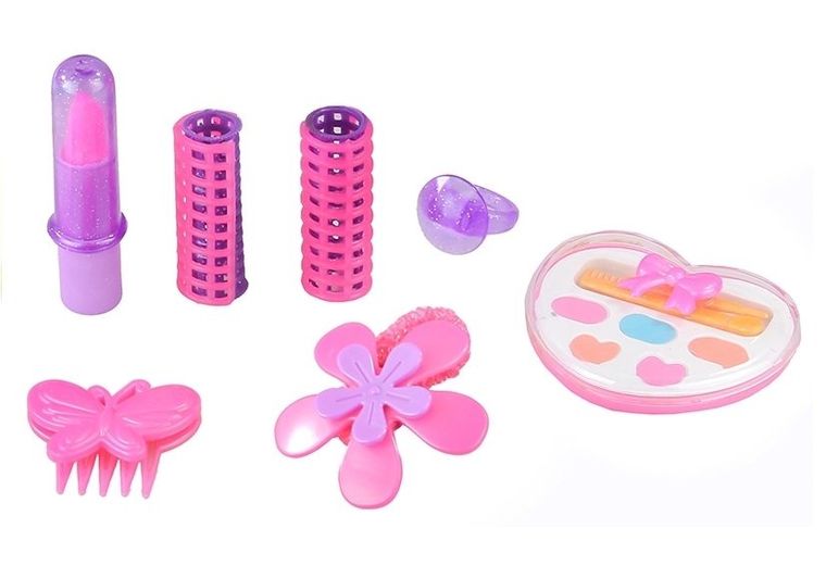 Lean Toys,kosmetyczka z suszarką i akcesoriami beauty