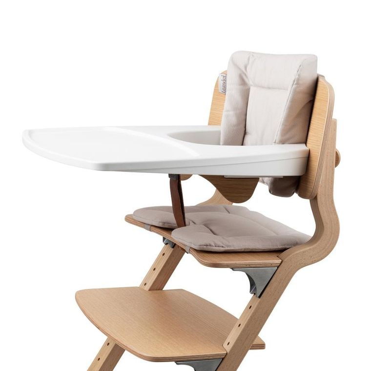 Leander, 2-częściowa poduszka do krzesełka do karmienia Classic i Louie, cappuccino