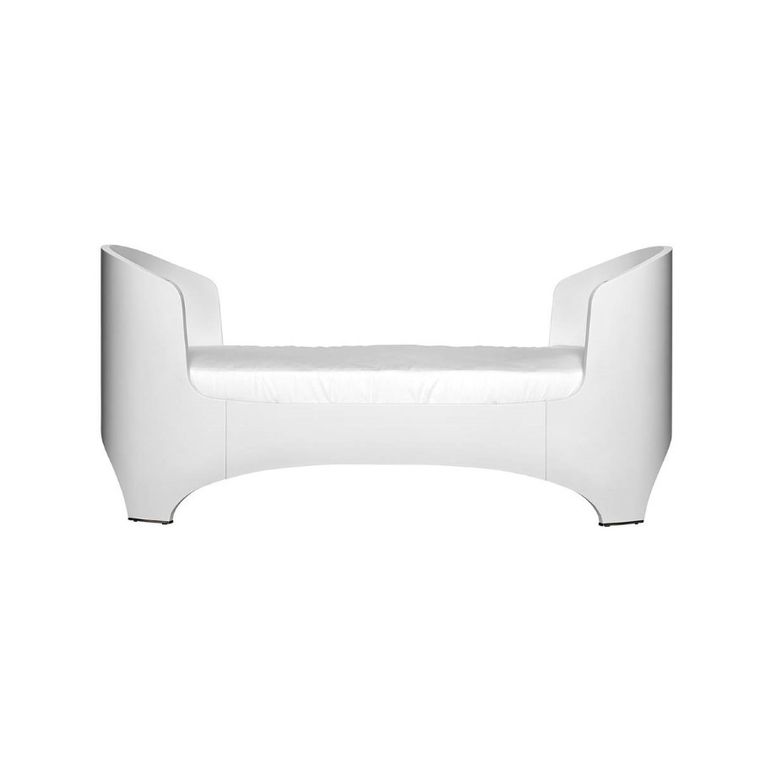 Leander, Classic, łóżeczko dziecięce, bielone, 0-3 lata