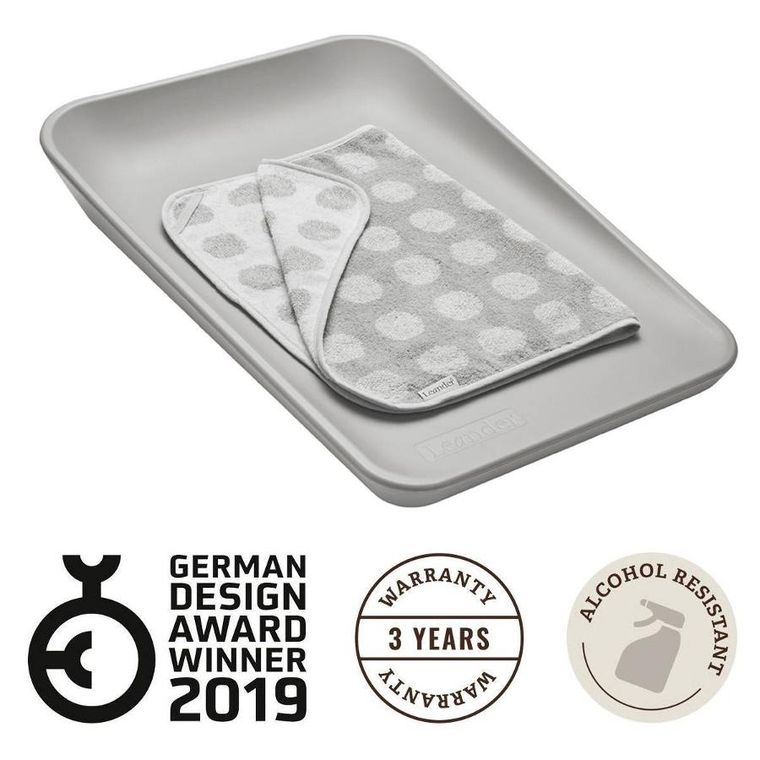 Leander, Matty, mata do przewijania, perłowy szary