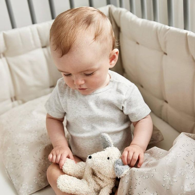 Leander, Meadow, pościel dziecięca, beżowa, 100-140 cm