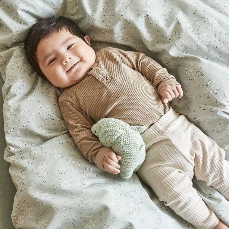 Leander, Meadow, pościel dziecięca, szałwiowy, 100-140 cm