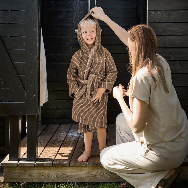 Leander, szlafrok, 5-6 lat, mocca