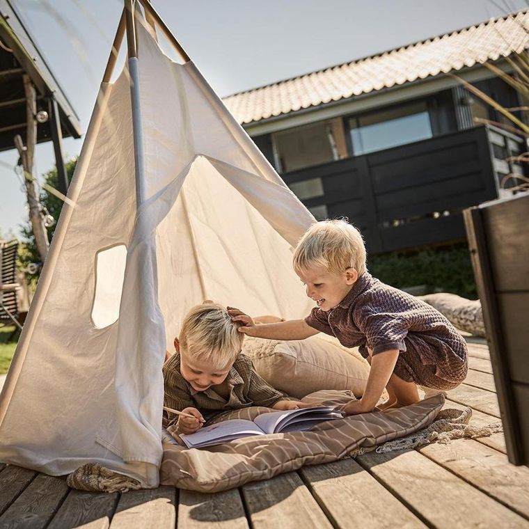 Leander, Woodland, pościel dziecięca, organic cotton, cappuccino, 100-140 cm