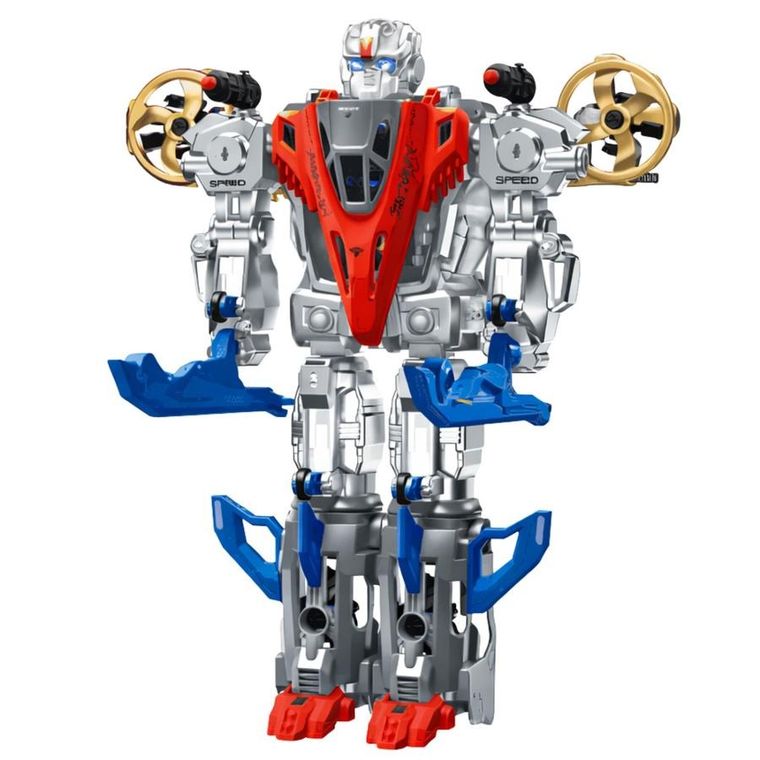 Leantoys, myśliwiec bojowy, robot transformujący, 2w1