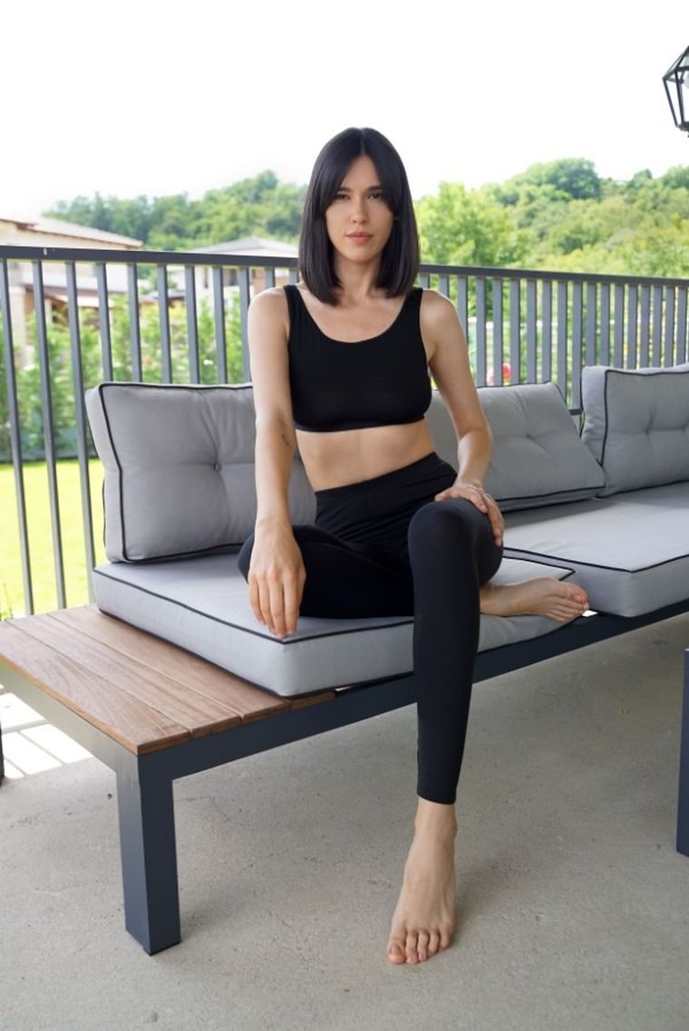 Legginsy damskie, czarne, Uniconf