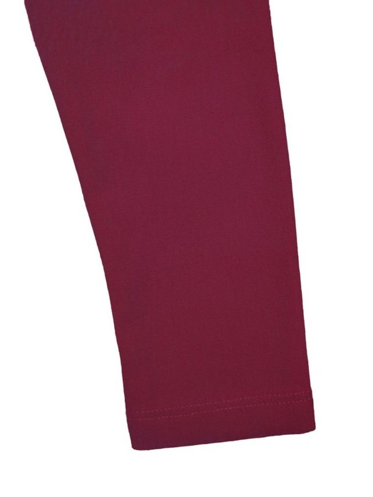 Legginsy dziewczęce, bordowe, Nicol