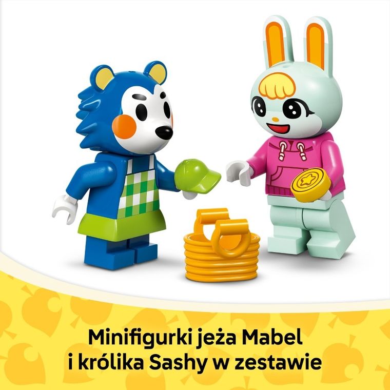 LEGO Animal Crossing, Able Sisters i sklep odzieżowy, 77055