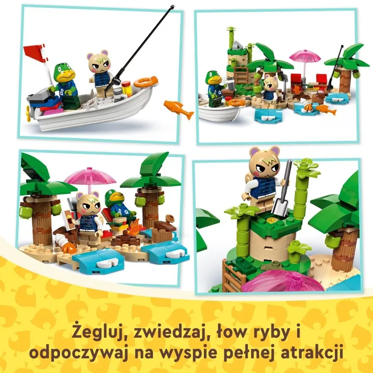 LEGO Animal Crossing, Kapp’n i rejs dookoła wyspy, 77048