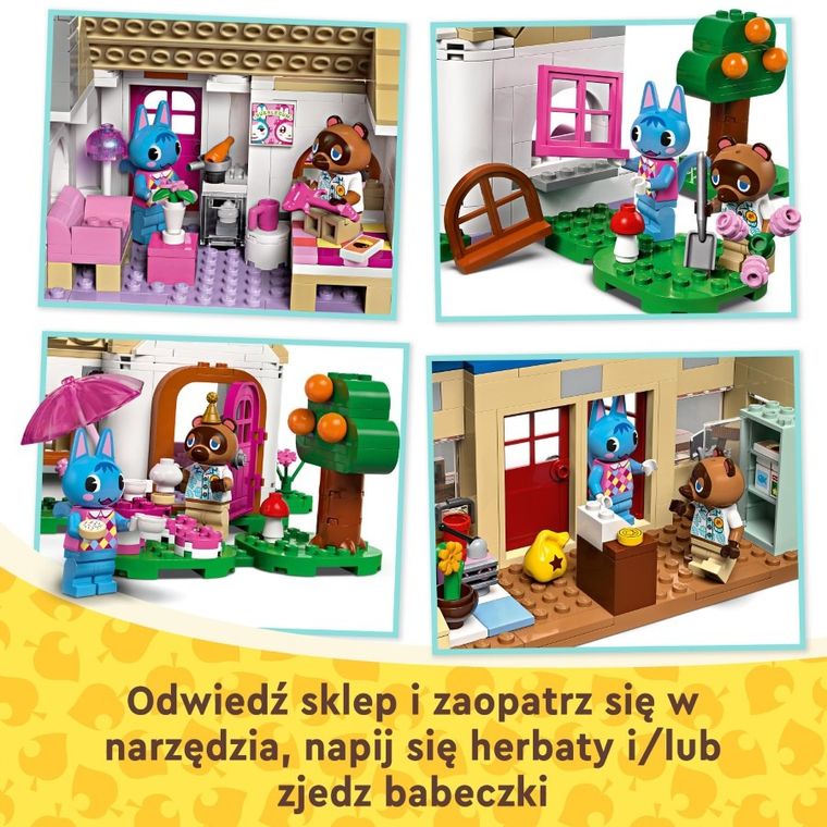 LEGO Animal Crossing, Nook's Cranny i domek Rosie, 77050