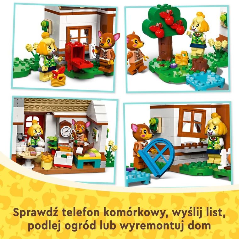 LEGO Animal Crossing, Odwiedziny Isabelle, 77049