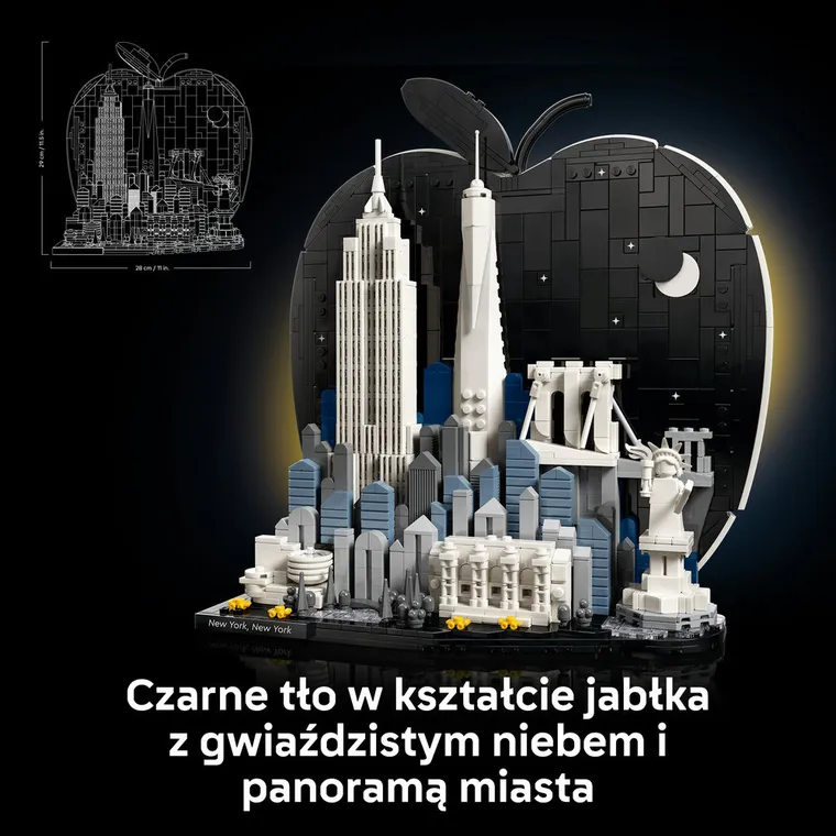 LEGO Architecture, Nowy Jork - Wielkie Jabłko, 21066