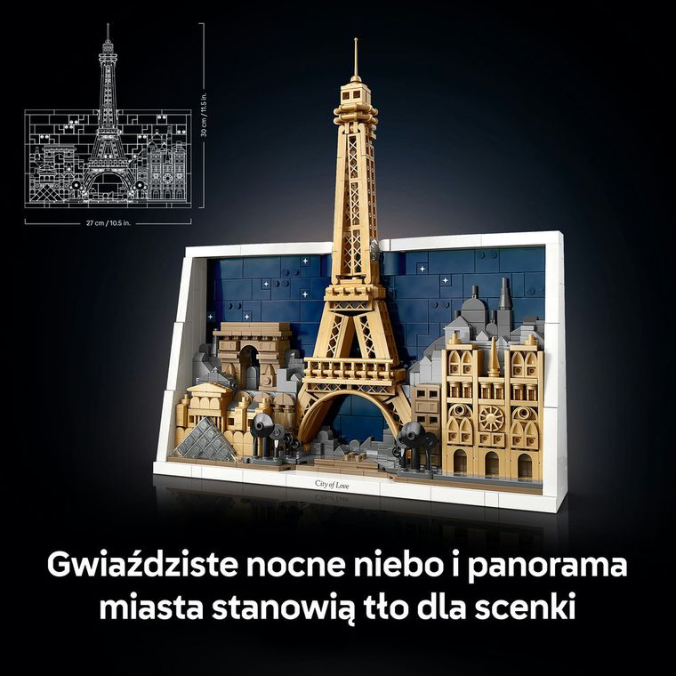 LEGO Architecture, Paryż - miasto miłości, 21064