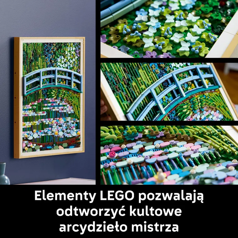 LEGO Art, Claude Monet - Most nad stawem z liliami wodnymi, 31220
