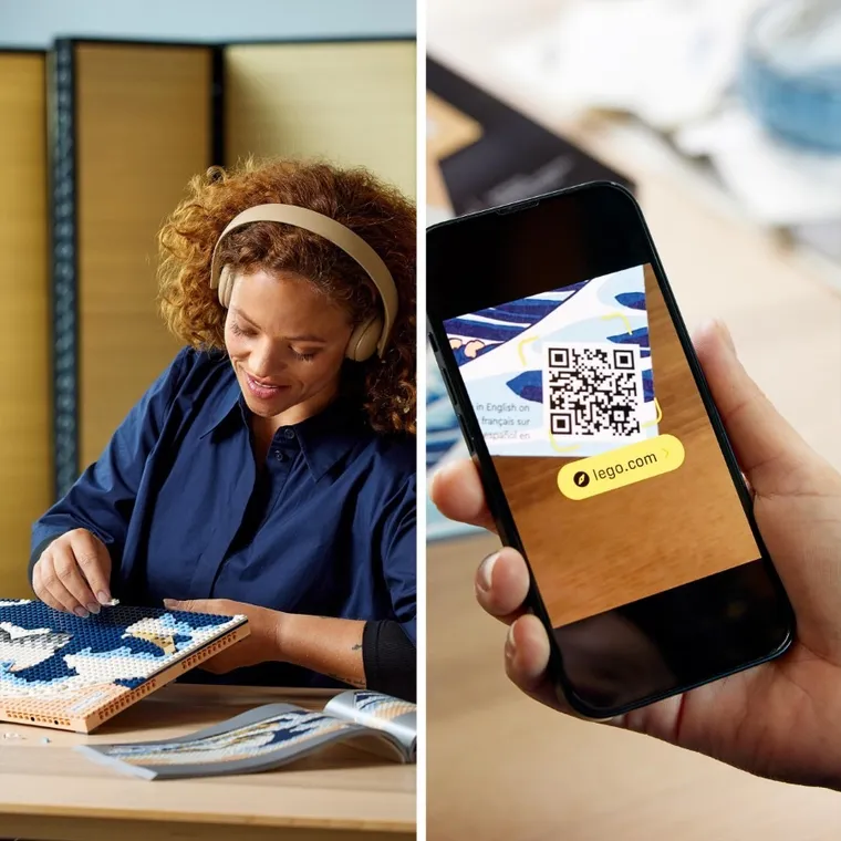 LEGO Art, Hokusai - „Wielka fala”, 31208