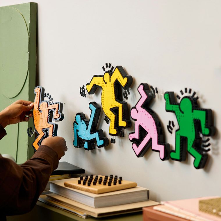 LEGO Art, Keith Haring - tańczące postacie, 31216