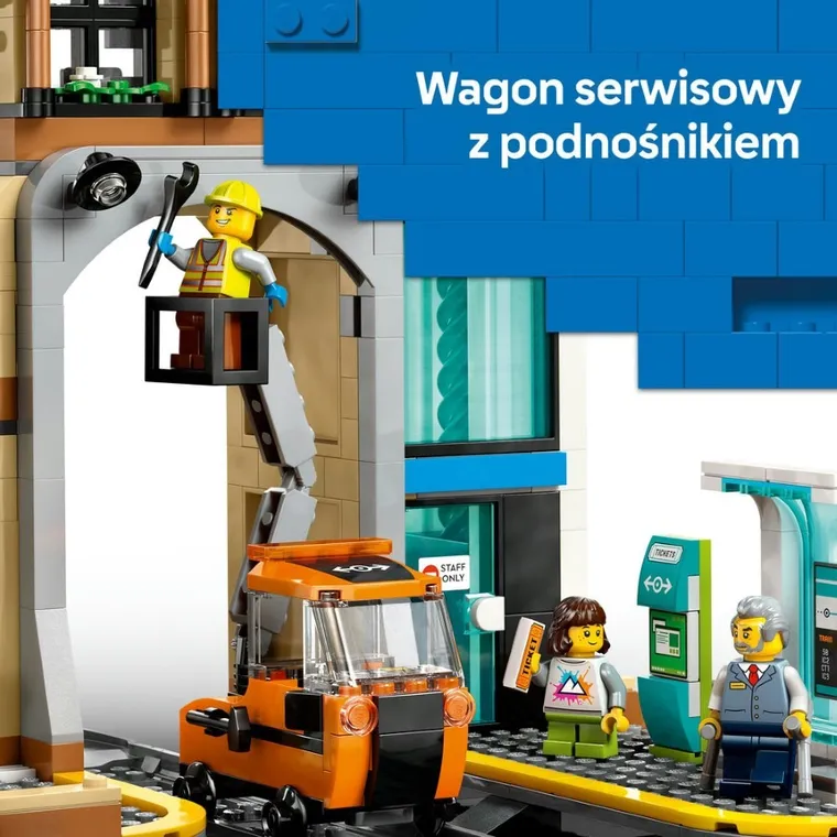 LEGO City, Centralny dworzec kolejowy, 60469