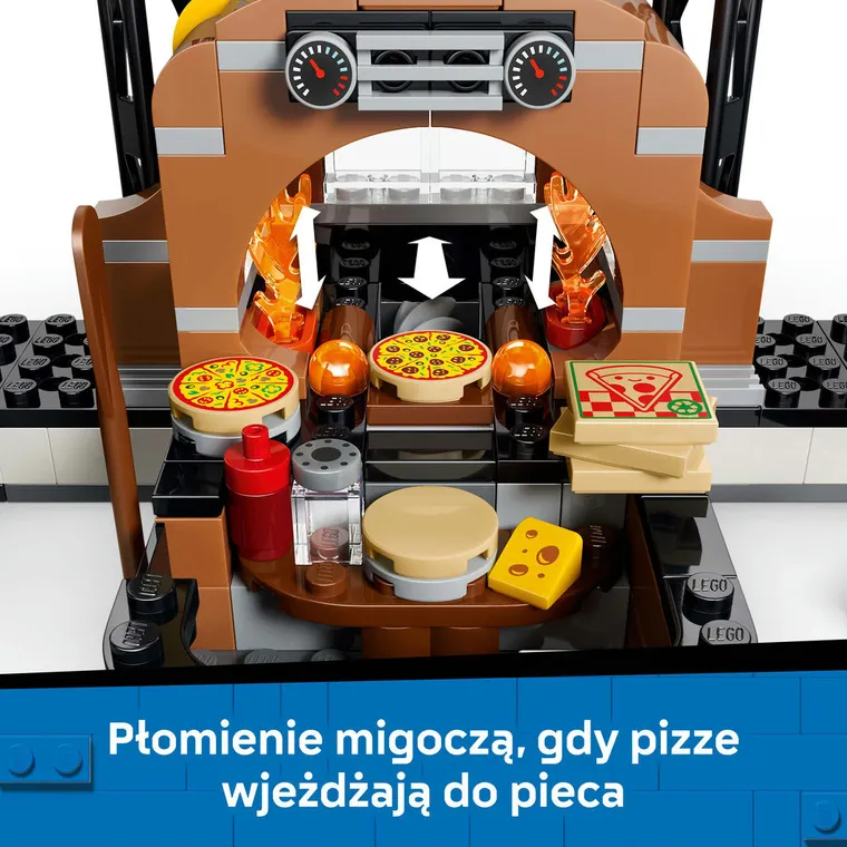 LEGO City, Dostawa pizzy z pojazdami, 60496