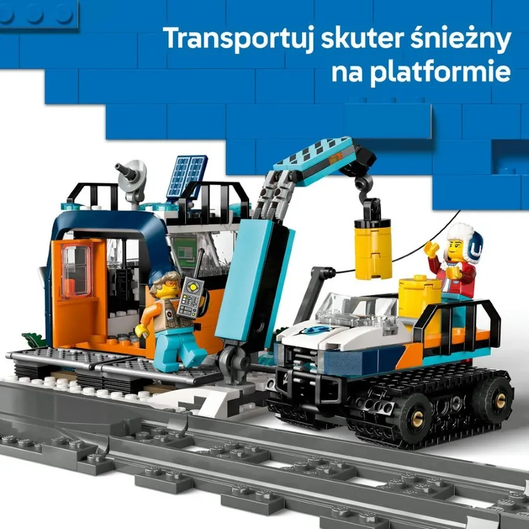 LEGO City, Ekspres polarny arktycznych odkrywców, 60470