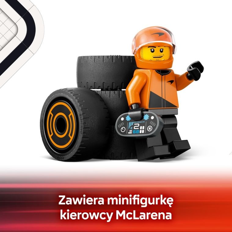 LEGO City, F1 Kierowca i bolid McLaren, 60442