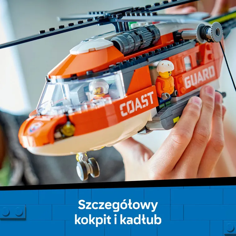LEGO City, Helikopter straży przybrzeżnej, 60503