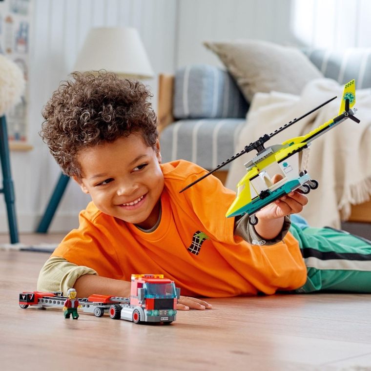 LEGO City, Laweta helikoptera ratunkowego, 60343