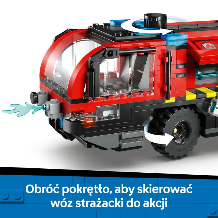 LEGO City, Lotniskowy wóz strażacki, 60499