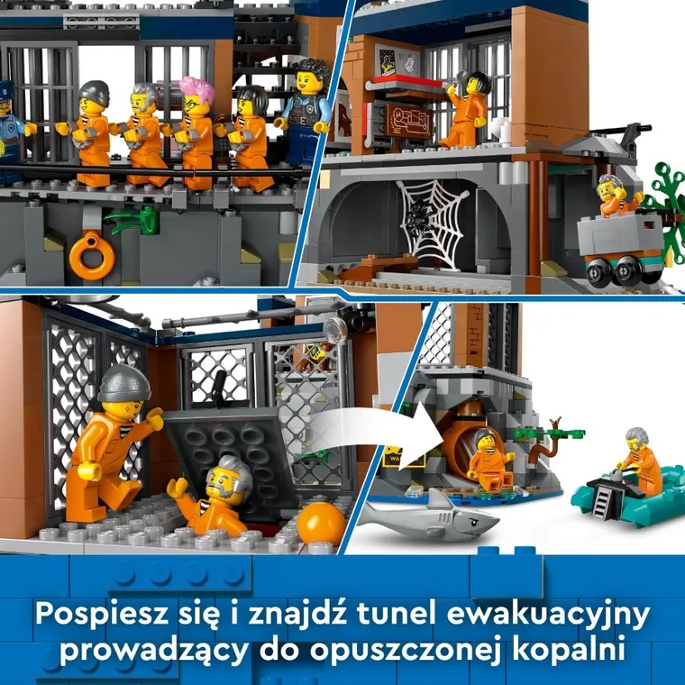 LEGO City, Policja z Więziennej Wyspy, 60419