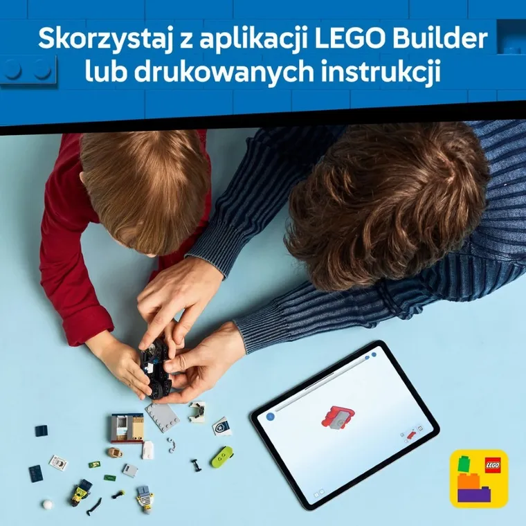 LEGO City, Pościg na motocyklu policyjnym, 60455