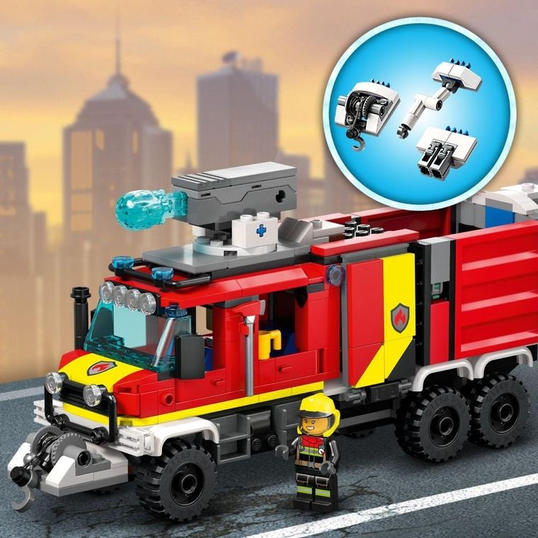 LEGO City, Terenowy pojazd straży pożarnej, 60374