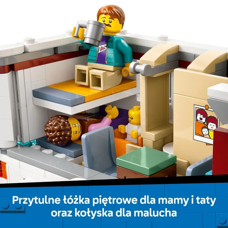 LEGO City, Wakacyjny kamper pełen przygód, 60454