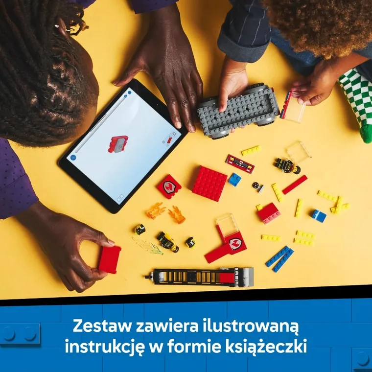 LEGO City, Wóz strażacki z drabiną, 60463