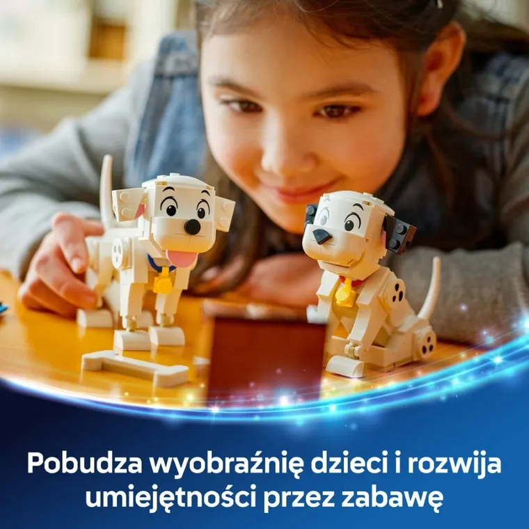 LEGO Classic Disney, 101 dalmatyńczyków - Szczeniaczki Szczęściarz i Penny, 43271
