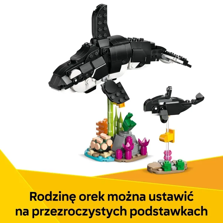LEGO Creator 3 w 1, Dzikie zwierzęta: rodzina pand, 31165