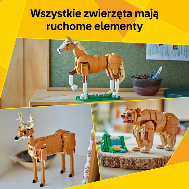 LEGO Creator 3 w 1, Piękny koń, 31166