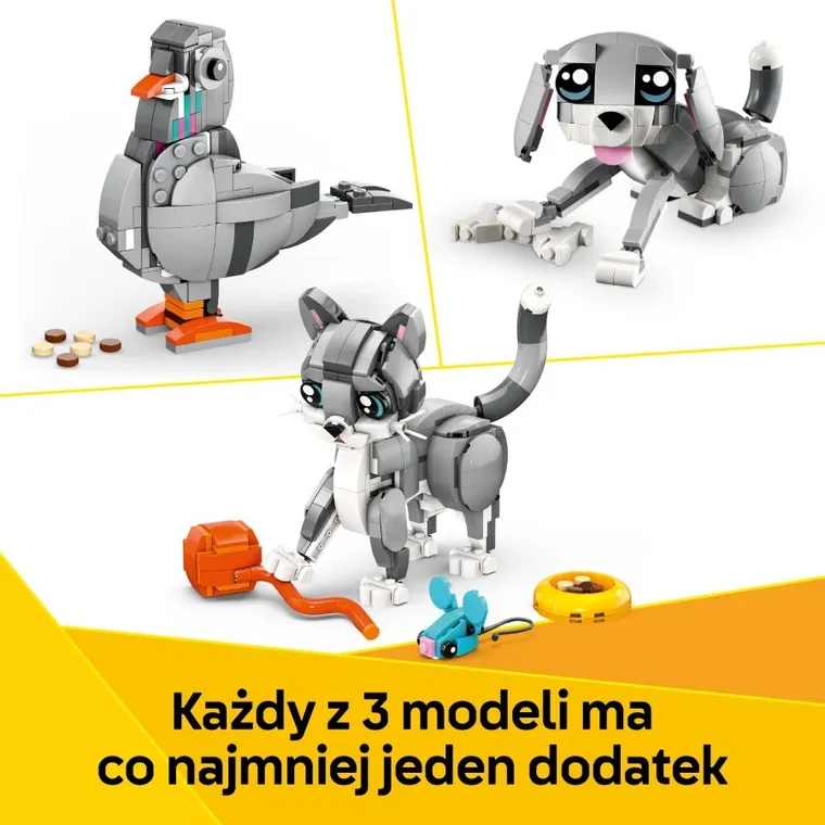 LEGO Creator 3 w 1, Psotny kot, 31163