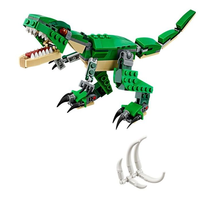 LEGO Creator 3w1, Potężne dinozaury, zabawka, 31058