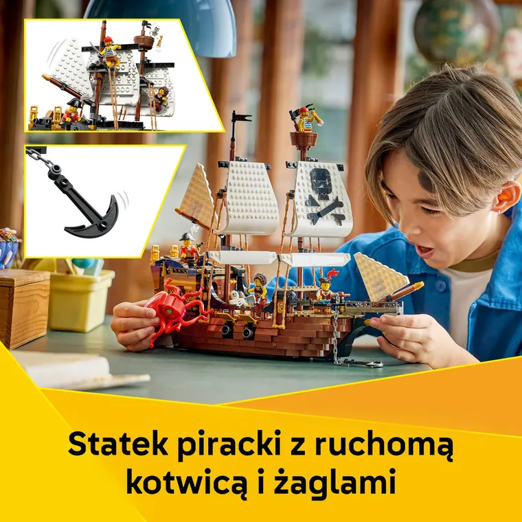 LEGO Creator, Legendarny statek piracki, 31387