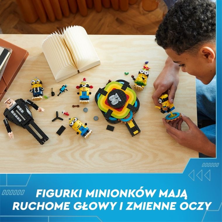 LEGO Despicable Me 4, Gru i minionki z klocków, 75582