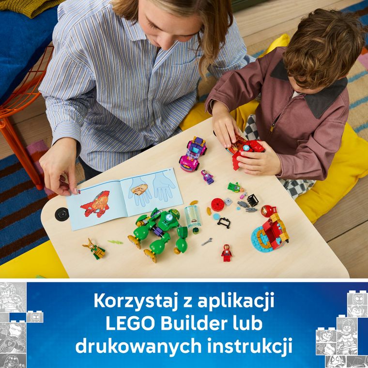 LEGO Disney Junior Marvel, Loki kontra drużyna Iron Mana, 11211