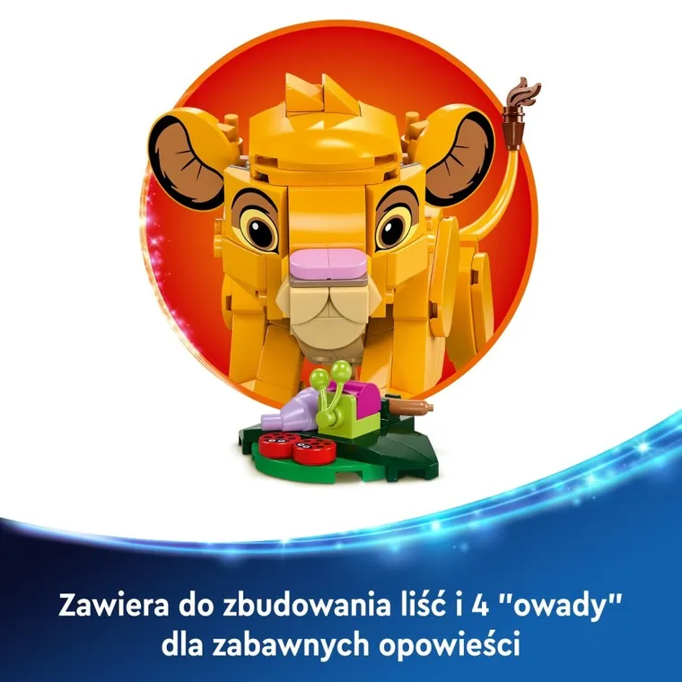 LEGO Disney, Król Lew - lwiątko Simba, 43243