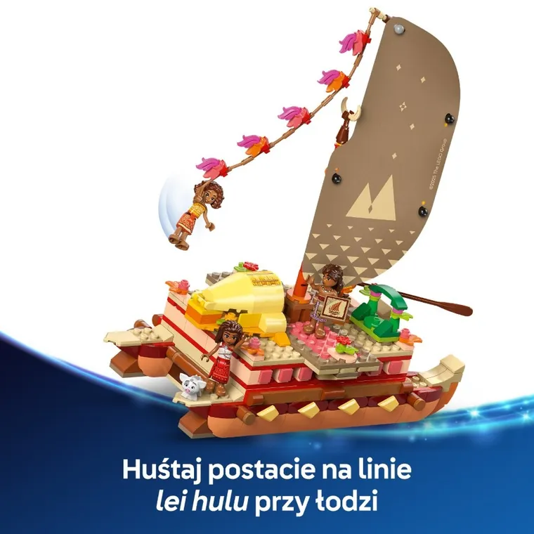 LEGO Disney Princess, Kajakowa przygoda Vaiany, 43270